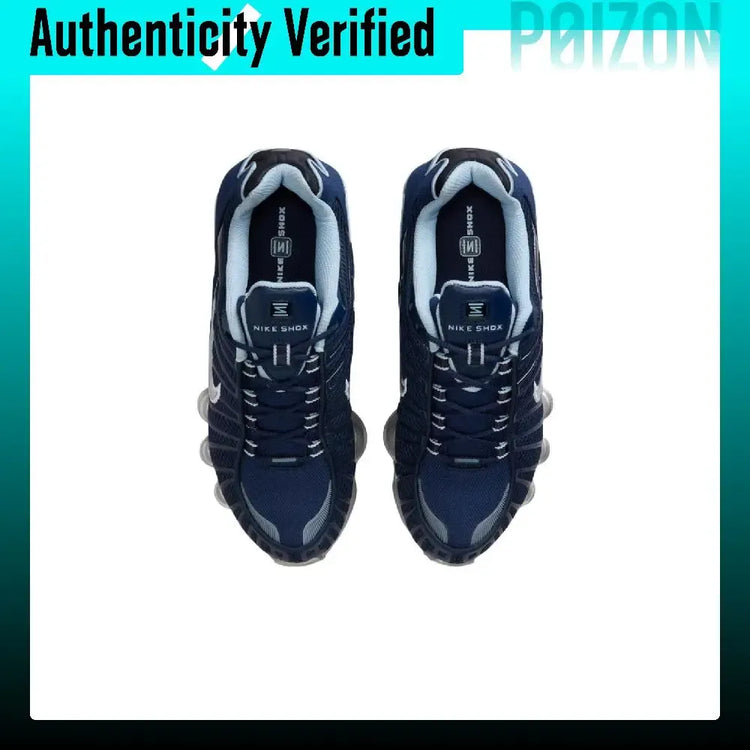 Nike Shox TL Breathable Low top Casual Shoes Women's Blue IH4481-400