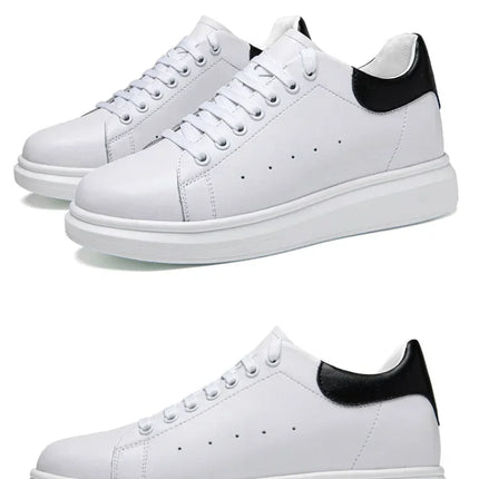 New Men women sneakers height increasing shoes invisible 6 8 10cm heighten sports shoes man taller lift white elevator shoes