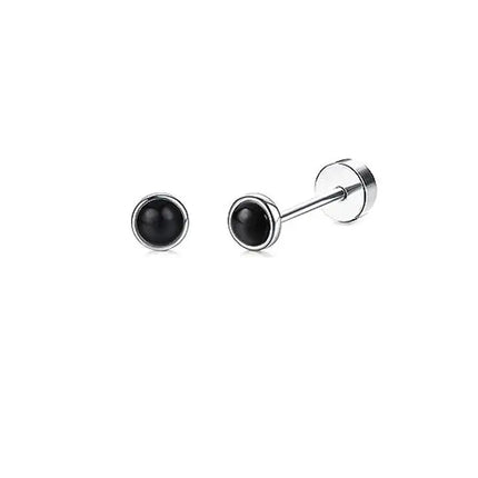 2 pz/set In Acciaio Inox Cuore Luna Earbone Della Vite Della Vite Della Sfera Orecchini con perno per Le Donne di Modo Dell'orecchio Trago Cartilagine Body Piercing platinumshop