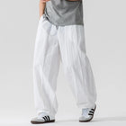 Pantaloni Uomo Nuova Estate Pantaloni larghi leggeri e sottili in vita elastica Sport all'aria aperta maschili Pantaloni larghi casual oversize da uomo Streetwear