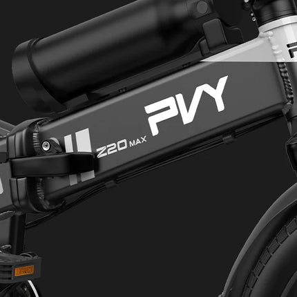 Bicicletta Elettrica PVY Z20 MAX, Sensore di Coppia, Motore da 750W, Doppia Batteria 36V25.6Ah, Pneumatici da 20*2.3 pollici, Autonomia Massima 200km, Freno Idraulico