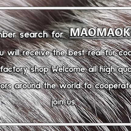 Maomaokong Natural Fur Lining Real Fur Coat Winter Jacket Women Raccoon Fur Collar Warm Thick Parkas Female Clothing