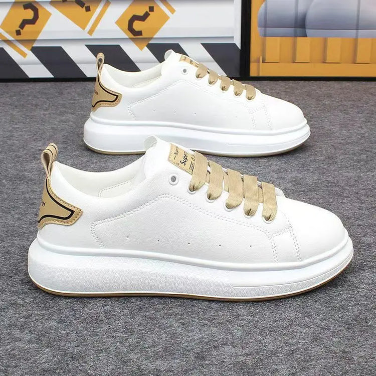 New Luxury Design Sneakers For Men Fashion White Board-shoe Soft Women Walking Shoes Running Shoes Couples Sneakers Tennis Shoes