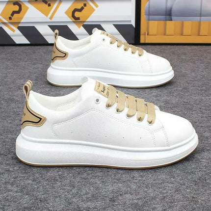 New Luxury Design Sneakers For Men Fashion White Board-shoe Soft Women Walking Shoes Running Shoes Couples Sneakers Tennis Shoes