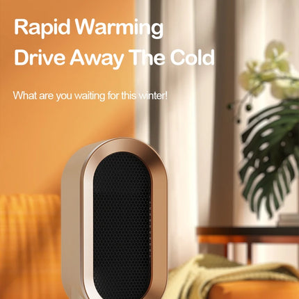 Portable Heater Electric Fan Heater Mini Radiator Desktop Warmer Machine For Winter PTC Ceramic Heating For Home Bedroom Office