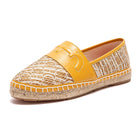 Retro Classic Style New Women's Flat Shoes Letter Print Design Women's Casual Fisherman Shoes Fashionable and Versatile