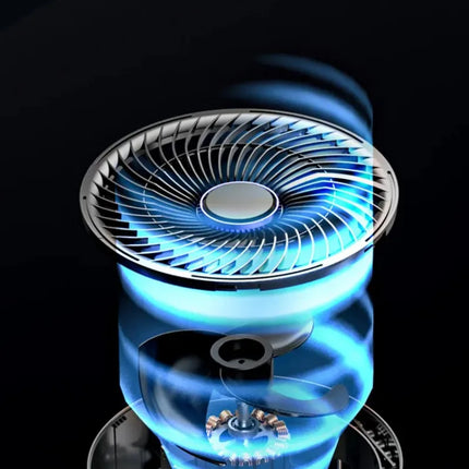 Ventilatore da Terra 220V con Telecomando, Versione Aggiornata, a Frequenza Variabile, Oscillante