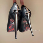 black leather
