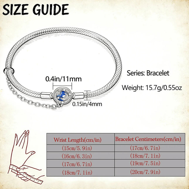 Nuova Serie di Bracciali a Osso di Serpente in Argento Puro 925% con Charm 'Amore Eterno' e Catena di Sicurezza, Gioielli da Donna PlatiNum