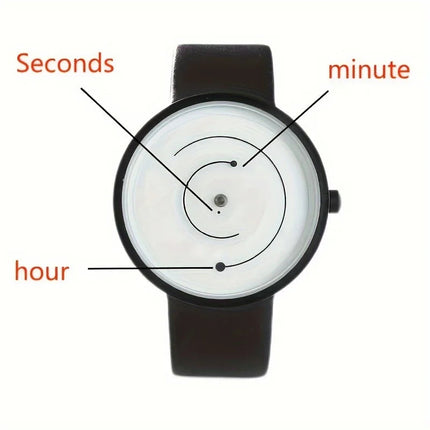 Orologio creativo di nuova moda da uomo Orologi sportivi Casual cinturino in pelle analogico da polso al quarzo da uomo Relogio Masculino Reloj Hombre platinumshop
