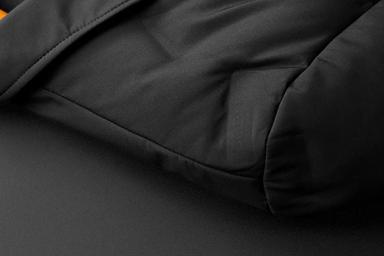 Minglu Autumn Winter White Duck Down Men's Down Blazers Luxury Solid Color Single Breasted Casual Male Jackets Down Man Coats