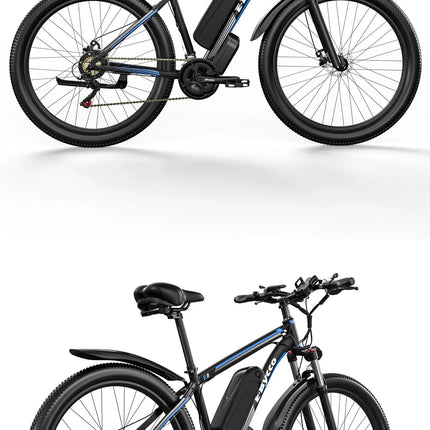 Bicicletta elettrica E8 29'' EBYCCO con motore da 48V 17.5Ah e pedalata assistita per il pendolarismo quotidiano