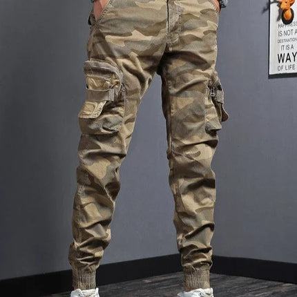 Casual Cargo Pants for Men Camo New In Camouflage Designer Cheap Regular Fit Korean Style Trousers Man Cheapest Street Harajuku