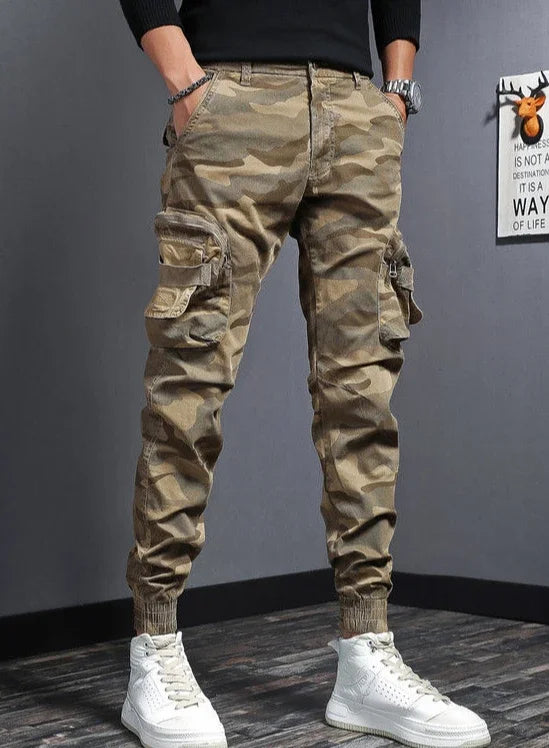 Casual Cargo Pants for Men Camo New In Camouflage Designer Cheap Regular Fit Korean Style Trousers Man Cheapest Street Harajuku