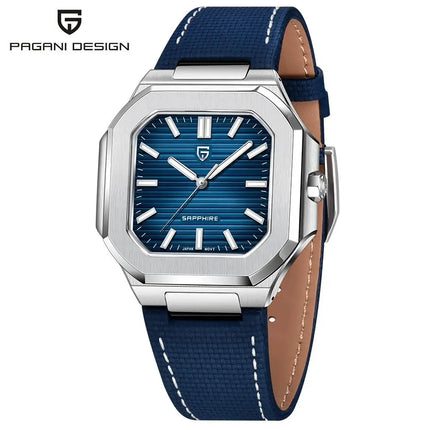 PDYS019 PAGANI DESIGN Orologi da polso al quarzo da uomo TMI VH31 37MM 10Bar Impermeabile 316L Acciaio inossidabile di lusso Zaffiro