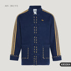 Adidas genuine clover men's and women's knitted loose jacket KR5064