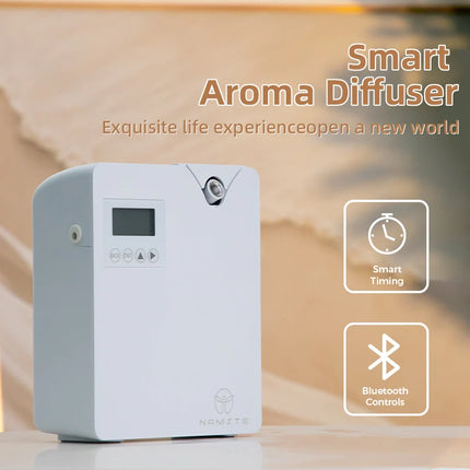NAMSTE Diffusore di oli essenziali per la casa con macchina per l'aria profumata con tecnologia intelligente Spruzzatore per deodoranti per aromaterapia Bluetooth WiFi