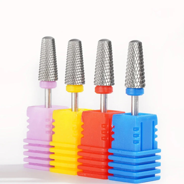 5‑In‑1 Tungsten Steel Nail Drill Bits Multifunctional Milling Cutter For Electric Nail Drill Machine Gel Removing Manicure Pedicure Nail File Accessories 2028