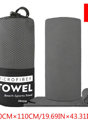 Asciugamano Sportivo ad Asciugatura Rapida Multifunzionale per Viaggi, Nuoto, Yoga, Ultra Morbido, Leggero, Super Assorbente in Microfibra per Palestra