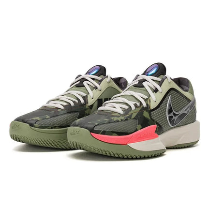 Nike Ammortizzazione Supporto e Stabilità Allenamento Scarpe da basket da gioco reali da uomo, Scarpe da basket mid-top da corte con design anti-torsione resistenti all'usura, Air Zoom G. T Cut Academy Scarpe da basket sport platinumshop