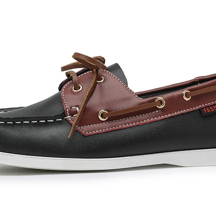 Moda uomo scarpe da barca scarpe da ponte Casual in pelle 2023 mocassini primavera autunno Designer di marca di lusso antiscivolo vendita calda