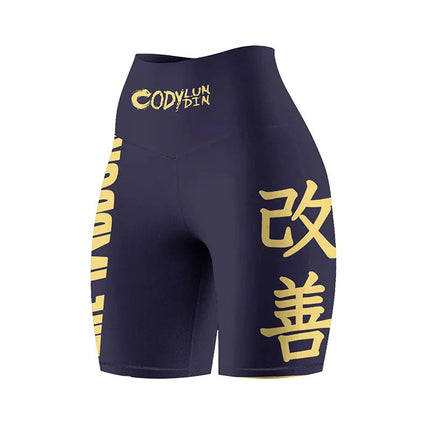 Yoga Women's MMA BJJ Training Fight Boxing Shorts Gym Jiu-Jitsu Muay Thai Wrestling Compression Shorts Sportswear For Ladies PlatiNum