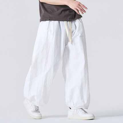 Pantaloni Estivi Leggeri e Sottili 2026 da Uomo, Oversize da Donna, Streetwear con Coulisse, Pantaloni Cargo Y2K da Uomo, Pantaloni Sportivi Larghi con Elastico in Vita