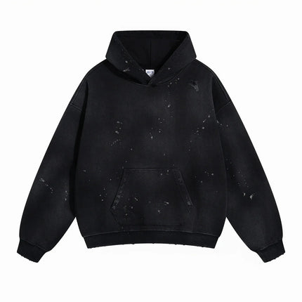 Custom LOGO2024 autumn and winter 450g cotton polyester terry old men's and women's street suits oversize loose washing hoodie PlatiNum