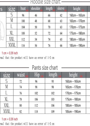Men's sports suit, sports fashion print set, men's hoodie, women's suit, plush hoodie, solid color hoodie, casual wear PlatiNum