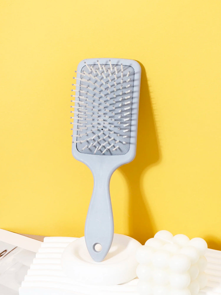 Massage Air Cushion Comb Anti‑Static Air Cushion Brush Square Air Cushion Comb ABS Plastic Handle Special for Real Hair Wigs