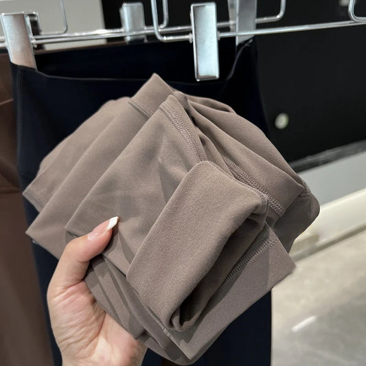 2025 New Winter Warm Leggings Women High Waist Fitness Yoga Legging Seamless Sport Tight Running Trousers