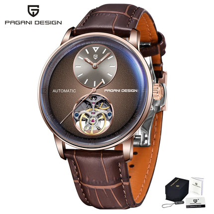 PAGANI DESIGN Nuovo Orologio Meccanico Automatico da Uomo 42MM, Impermeabile 100M, in Acciaio Inossidabile