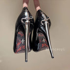 black patent leather 1