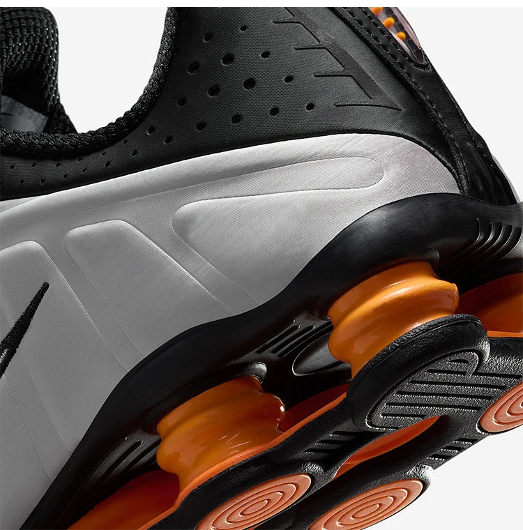 Scarpe da corsa sportive basse Nike Official Authentic SHOX R4 da uomo ammortizzanti resistenti all'usura HQ1988-003
