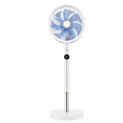 Ventilatore a Torre con Inverter DC, Ultra Silenzioso a 12 Velocità con Telecomando, Ventilatore Oscillante a Risparmio Energetico per Soggiorno/Camera da Letto