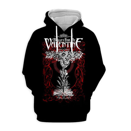 Bullet For My Valentine Rock Band 3D Print Hoodies Men Women Oversized Sweatshirts Hoodie Male Pullovers Tracksuits Man Clothing