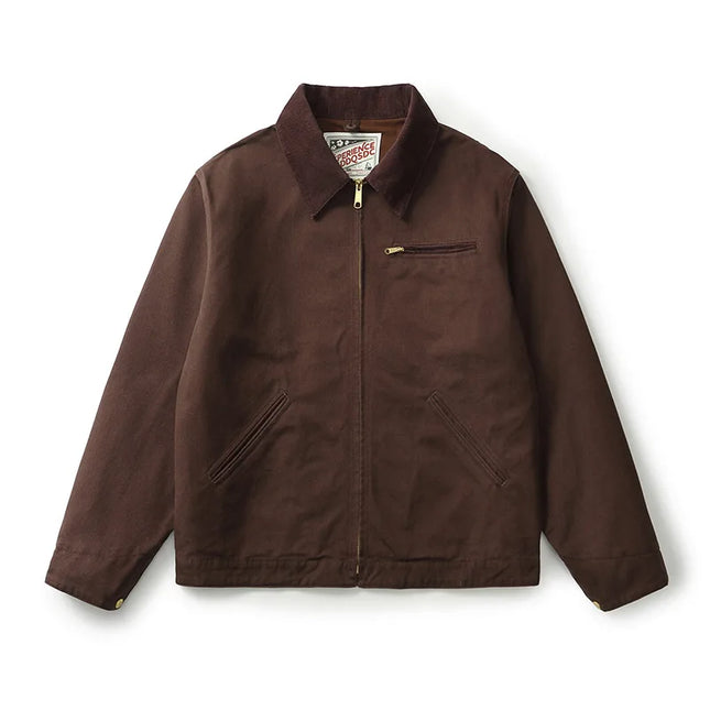 Classic Detroit Jacket J01 American Vintage Workwear Spring/Fall 100% Cotton Canvas Jacket J97 Loose-Fit Lightweight Coat