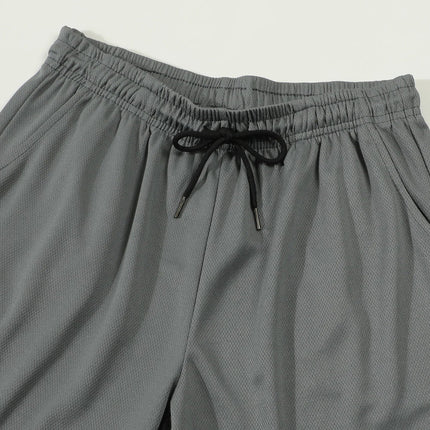 Tuta sportiva estiva all'aria aperta alla moda e casual T-shirt traspirante da uomo pantaloncini tuta casual e alla moda in due pezzi platinumshop