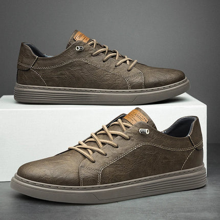 Italian Brand Black Genuine Leather Oxford Shoes UNISEX Casual Shoes Lace Up Flat Sneakers  Luxury Shoes for Men Big Size: 36-47