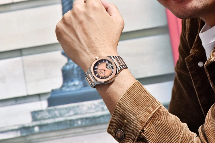 Nuovo Orologio da Uomo PAGANI DESIGN 2026 con Tourbillon Scheletrato, Orologio Automatico di Lusso di Alta Gamma per Uomo, Elegante Orologio da Polso Meccanico Sportivo