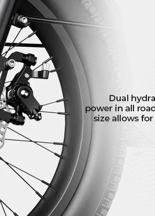 Bicicletta Elettrica G-FORCE RS ST per Tutti i Terreni, Potenza 750W, Batteria 48V15Ah, Bici Elettrica per Adulti, Pneumatici Larghi 20*4 Pollici per Tutti i Terreni