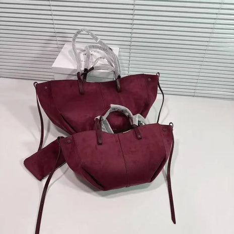 Elegante borsa a secchiello vintage – Grande capacità, versatile da portare a spalla o sotto il braccio, stile classico e di tendenza
