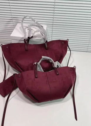 Borsa a secchiello retrò chic, ampia capacità, da indossare sotto il braccio o a spalla, design di moda senza tempo