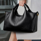 Trendy Crossbody Bag for Women Urban Minimalist Style PU Material Medium Size Zipper Opening Soft Shape Square Daily Match PlatiNum
