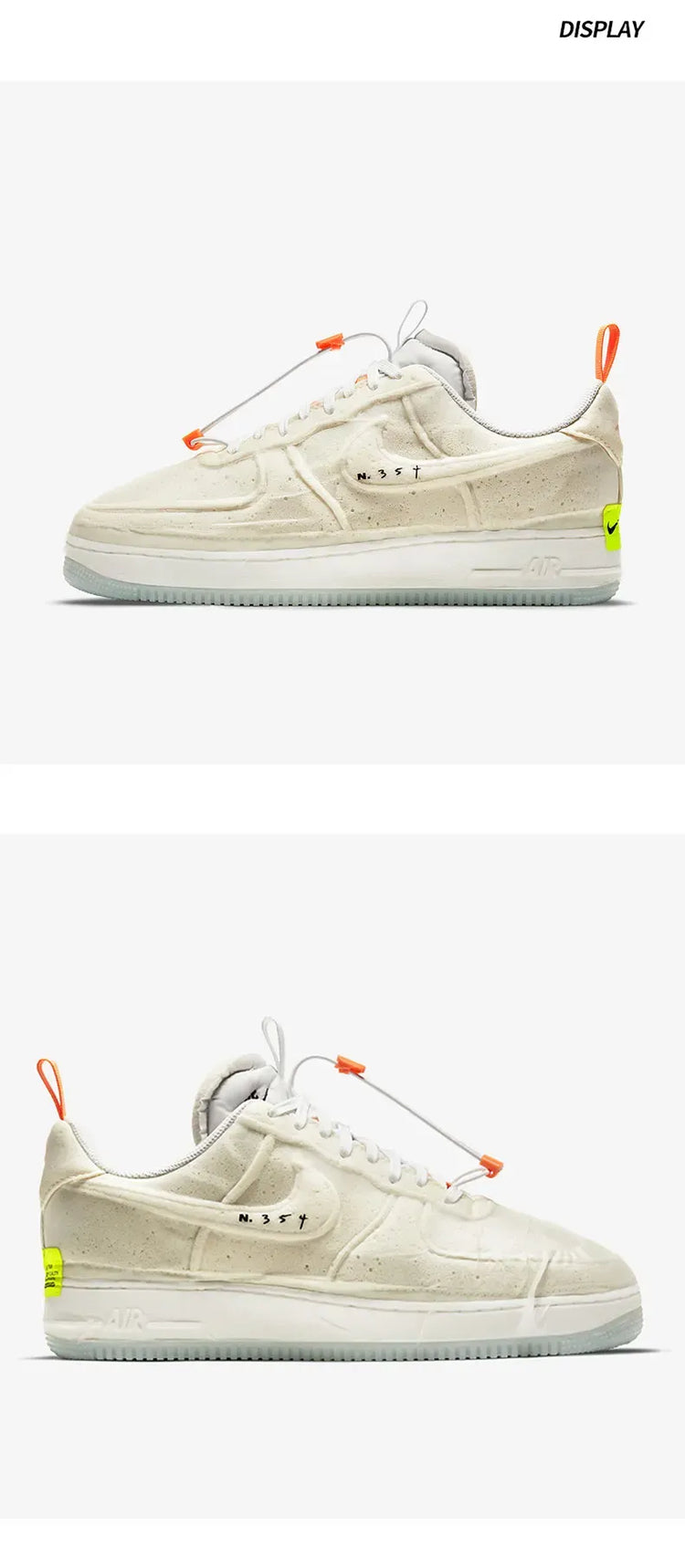 Nike Authentic AIR FORCE 1 Air Force One Sponge Men's Sneakers CV1754-100