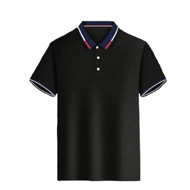 Top a maniche corte da uomo T-shirt casual quotidiana a maniche corte con risvolto casual a maniche corte T-shirt casual da uomo