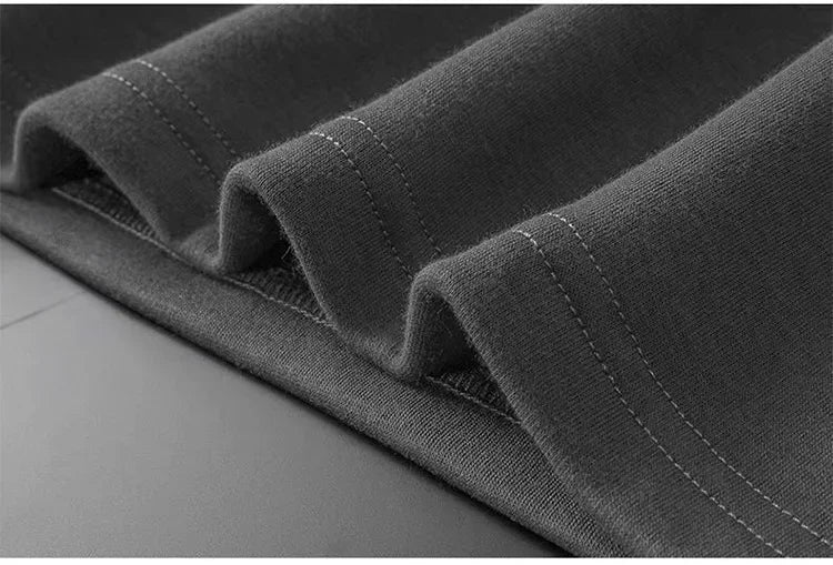 Men's Fleece Lined Thickened Long Sleeve T-Shirt round Neck Base Shirt Autumn Clothes Winter Thermal Wear Breathable Casual Top PlatiNum