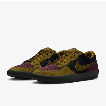 Nike Authentic SB Force 58 Men's Women's Suede Casual Low-Top Sneakers DV5477-008
