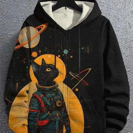Cartoon Dinosaur Cat 3d Print Hoodie Men Women Fashion Zip Up Hoodies Male Jacket Animal Tracksuit Zipper Clothes Funny Sweats
