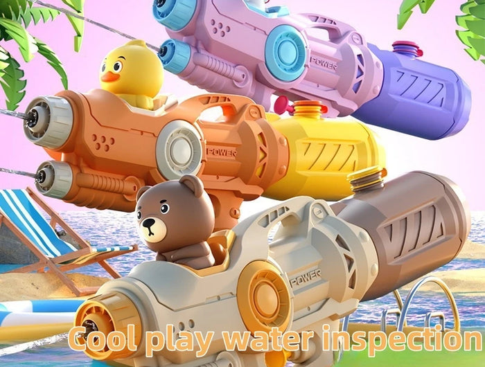 New summer double water gun for kids: perfect for beach and outdoor pool water battles